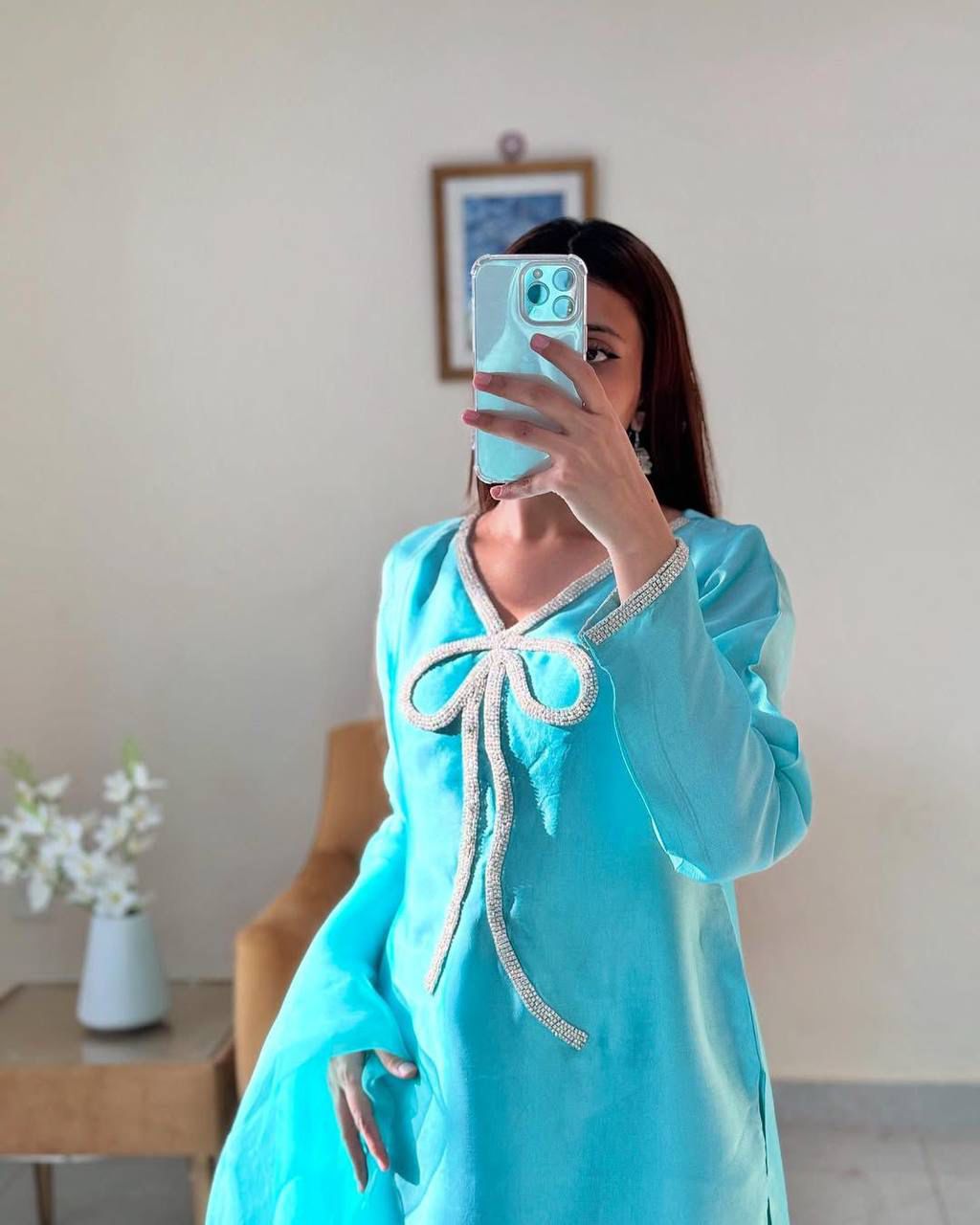 Designer Farsi Salwar Suit Grace in Every Stitch