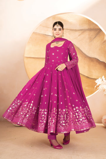 Josie's Trendy Anarkali Suit Set
