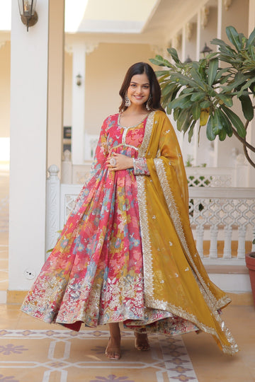 Premium Quality Anarkali Suit Set